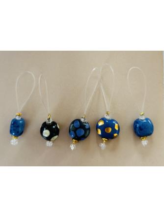 Kazuri Strikkemarkører, Blå Nuancer